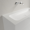 Villeroy & Boch Finion lavabo-meuble - 120x50 sans trou de robinet sans trop-plein stonewhite Ceramic+ stone white SW209391