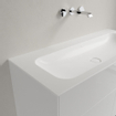 Villeroy & boch Finion Lavabo pour meuble 120x50cm sans trou de robinet ni trop-plein Ceramic+ stone white SW209391