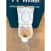 GO by Van Marcke Tina PACK staand toilet zonder spoelrand met reservoir met Geberit spoelmechanisme met dunne softclose en takeoff zitting wit SHOWROOMMODEL SHOW26082