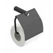 Wiesbaden Ida toiletrolhouder met klep gunmetal SHOWROOMMODEL SHOW26263