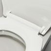 Tiger Lunette de WC Pasadena Softclose Thermoplast Blanc 37.1x5.7x44.6cm SW25335