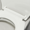 Tiger Toiletbril Pasadena Softclose Thermoplast Wit 37.1x5.7x44.6cm SW25335