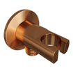 BRAUER Copper Edition thermostatisch douchepaneel - 2 functies - calacatta gold SET 01 - 20cm hoofddouche - gebogen muurarm - staaf handdouche - wandaansluitbocht - doucheslang - koper geborsteld PVD SW925590