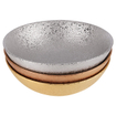 Differnz BRIGHT Vasque à poser - 36x14cm - émaillé - argent SW1236910