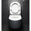 Clou New Hammock Wandtoilet - 49x36.5x38cm - spoelrandloos - met dunne zitting - diepspoel - glans wit SW1471433