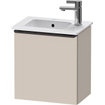 Duravit D-neo Meuble sous vasque 41x27.4x44cm 1 porte Taupe mat SW640804