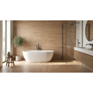 Terravito Fissaro wand- en vloertegel - 22.2x89.5cm - 8mm - gerectificeerd - antislip - Houtlook - Natural SW863194