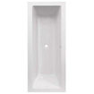 Plieger Tube baignoire Acrylique rectangulaire 190x80x50cm avec pieds blanc 0948281