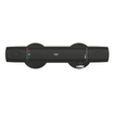 GROHE Precision Trend QuickFix Douchekraan - thermostatisch - met omstel - met koppelingen - HOH=12cm - matte black SW1126845