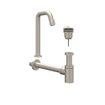 IVY Fonteinset - Contour - opbouw - verhoogd - always open plug - Geborsteld nickel PVD SW1031680