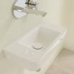 Villeroy & Boch O.novo lave-mains 50x25cm sans trou de robinet sans trop-plein blanc SW448398
