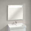 Villeroy & Boch More To See spiegel met geïntegreerde LED verlichting horizontaal 3 voudig dimbaar 80x75x4.7cm 1024967