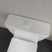 Villeroy & Boch O.novo Compact cuvette WC à poser pour réservoir attenant à chasse profonde DirectFlush 36x61cm - ceramic+ sans réservoir blanc SW68866