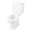 Differnz Cuvette WC Duobloc Au sol Sortie arrière par le bas Blanc SW471268