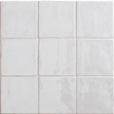 Terravito Viondo carreau mural - 13x13cm - 10mm - Carré - Blanc Brillant SW542660