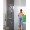 Hansgrohe Crometta vario ensemble de douche 65cm avec porte-savon blanc chrome SW73216