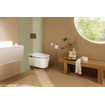 Hansgrohe Lavapura WC douche - 37.5x59.5x40cm - sans bride - extraction des odeurs - séchage à air chaud - douchette intime - fermeture amortie - blanc brillant SW1413638