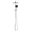 GROHE Vitalio Comfort 250 QuickFix Regendoucheset - hoofddouche - 25cm - vierkante handdouche - 2 straalsoorten - chroom SW1028266