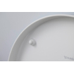 Duravit ME by Starck Abattant de WC 43.8x37.4x5.1cm compact avec softclose avec quickrelease Matière synthétique blanc Brillant 0293438