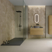 Terravito Bevella Wandtegel - 30x75cm - gerectificeerd - Houtlook - Maple mat (beige) SW1122714