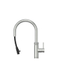 Quooker BE Flex Round Robinet d'eau bouillante - bec pivotant et extractible - Combi+ incl. réservoir Cube - Eau chaude / bouillante / pétillante / filtrée - inox SW1419621