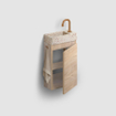 Clou Flush 3 fontein - 36x18cm - rechts - gerecycled PE - licht terra SW848908