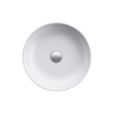 Duravit Cape Cod vasque à poser ronde sans trou de robinetterie sans trop-plein Ø43cm blanc mat SW297014