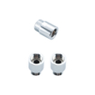 Fortifura Calvi koppelstuk - G1/2-G3/8 - set van 2 - chroom SW1236934
