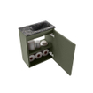 MONDIAZ TURE-DLUX Meuble de toilettes 40 cm Army. Lavabo EDEN Lava position droite. Avec 1 trou de robinet. SW1103672