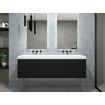 La mosaïque Mosaic Factory Sevilla - carreau mosaïque - 28,2x30,8cm - carrelage mural - Rectangulaire - Porcelaine Gris - Bleu à éclats Brillant SW523997