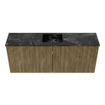 Mondiaz JOYA-DLUX 100cm toiletmeubel - kleur Dusk - Wastafel FAYE positie Midden Zonder kraangat kleur Lava. SW1423230