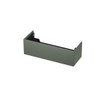 INK Wastafelonderkast - 120x45x37.6cm - 1 lade - push to open - met recht opdekfront - MDF lak - Mat beton groen SW439448