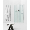 Instamat Jay Radiateur porte-serviettes électrique 172cm de haut 29Watt inox poli (1 pièce) SW416890