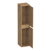 BRAUER Adore Wavy colonne haute - 160x35x35cm - 2 portes - ouvrant à gauche ou à droite - sans poignées - Forest Tan SW1198500