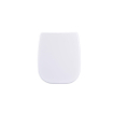 FugaFlow Eccelente Pietra Abattant WC - dégagement rapide - fermeture douce - compatible avec Duravit D-code - blanc brillant SW1469053