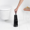 Brabantia ReNew Toiletborstel - staand - houder - matt black SW237227