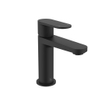 Crosswater Drift Robinet de lavabo - mitigeur - vidage clic-clac - noir mat SW928007