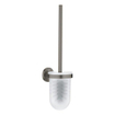GroheStart ensemble WC - porte-balai WC - crochet porte-serviette - porte-rouleau WC - graphite brossé SW1577133
