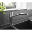 Hansgrohe Focus 1 gats keukenkraan EcoSmart met draaibare uitloop chroom 0605472