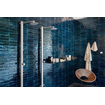 Ceralto Pavero Urban Wandtegel - 6x24cm - 10mm - porcellanato - Blu Glans (Blauw) SW498007