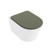MONDIAZ LAVIE WC suspendu - 36x53cm - sans bride - Army (vert) - softclose - quick-release - abattant WC - Talc (offwhite) SW1208581