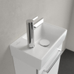 Villeroy & Boch Avento fontein 1 kraangat links zonder overloop 36x22cm ceramic+ Stone wit SW445850