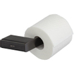 Geesa Shift Porte-papier toilette sans couvercle 20.2x3x7.7cm noir métal noir brossé SW641448