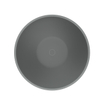 Arcqua Prince Vasque à poser - 38cm - ronde - marbre coulé - gris mat SW909491