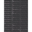SAMPLE Ceralto Ivarno Grain Wandtegel 6x24cm 10mm Antracite SW912799