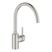 GROHE Concetto Keukenkraan - hoog - draaibare uitloop - supersteel geborsteld SW225321