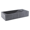 Differnz Ribble Lavabo d’angle Bombai black pierre naturelle 38 x 18 x 8 cm SW705386