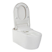 Rapotec RapoWash Bold WC-douche - sèche-cheveux - douchette féminine - siège chauffant - blanc brillant SW797408