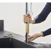Hansgrohe Talis 1-gr keukenmkr 210 m/uitttrekb vuistdouche chroom SW402532