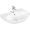 Villeroy & Boch O.novo Wastafel - 60x46x18cm - glans wit Alpin (wit) - met overloop SW878452